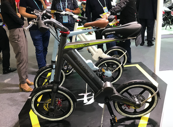 Zontes City Go electric bike from Guangdong Tayo motor cycle technology co ltd